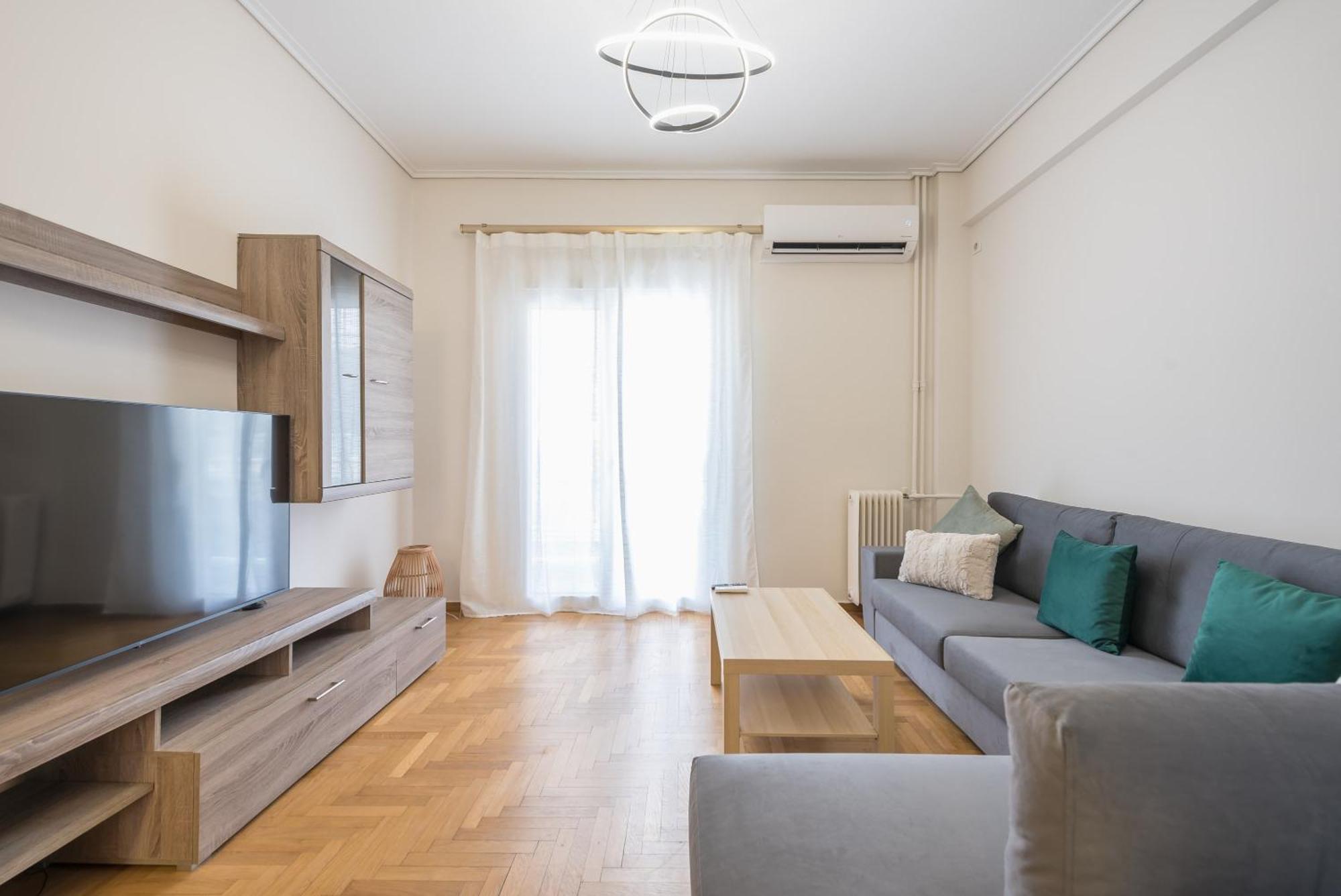 Stylish 2 Bd Urban Retreat Near Panormou Metro Lägenhet Aten Exteriör bild