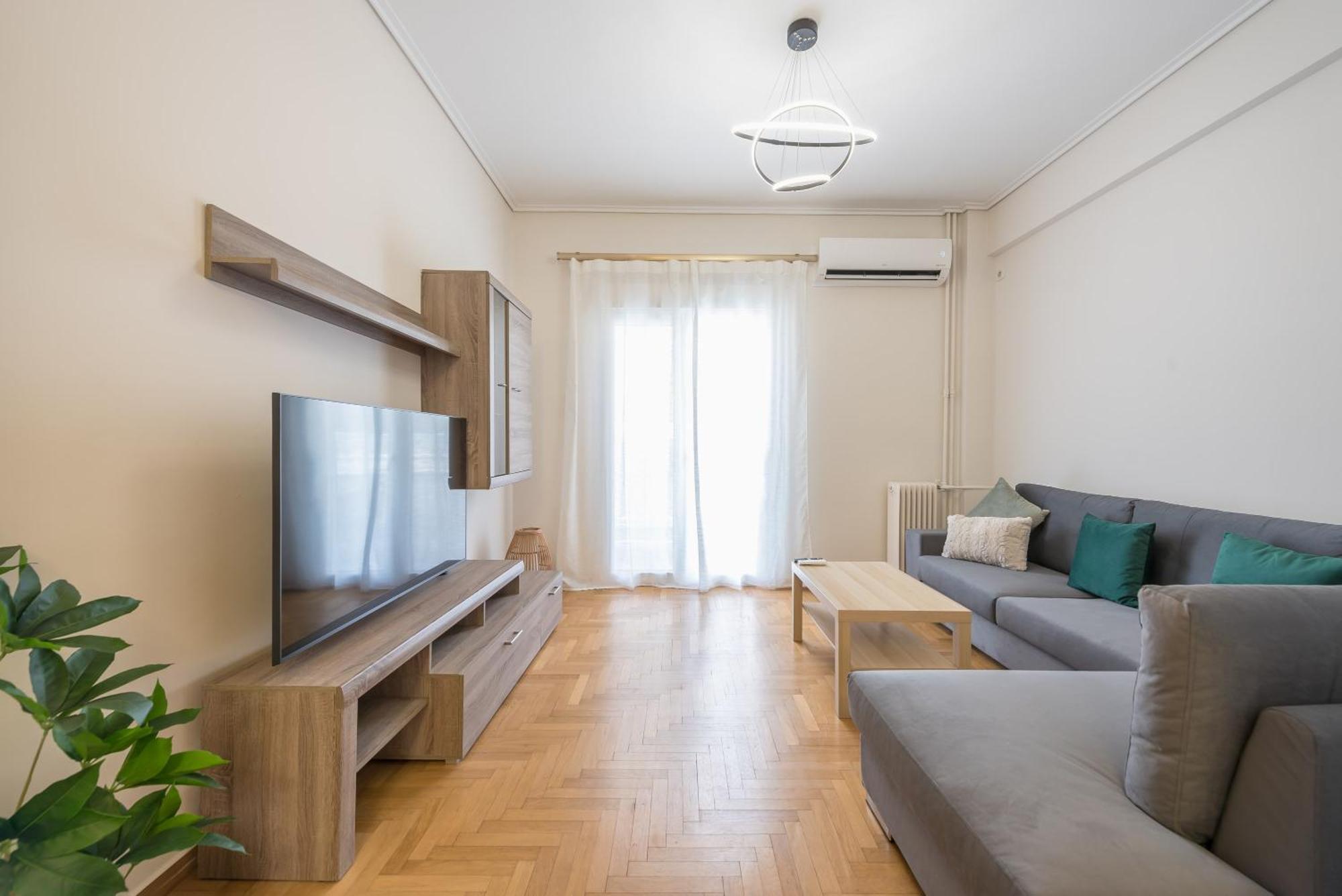 Stylish 2 Bd Urban Retreat Near Panormou Metro Lägenhet Aten Exteriör bild