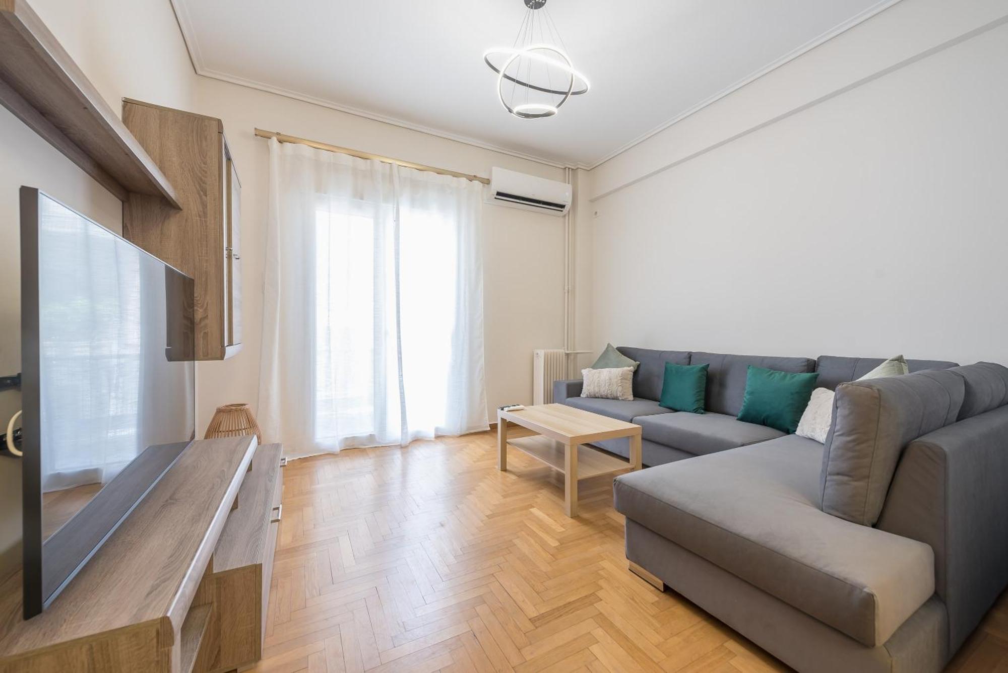 Stylish 2 Bd Urban Retreat Near Panormou Metro Lägenhet Aten Exteriör bild